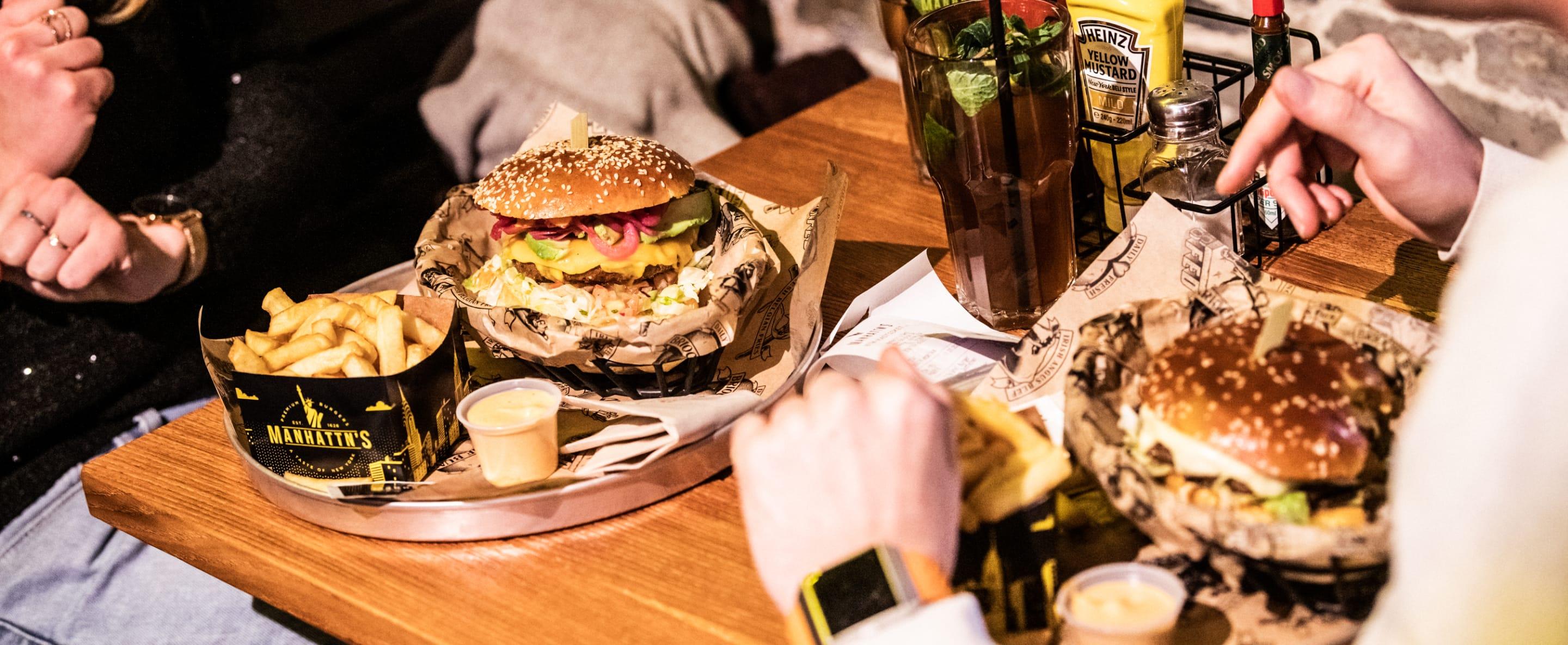 Discover the Manhattn's burgers